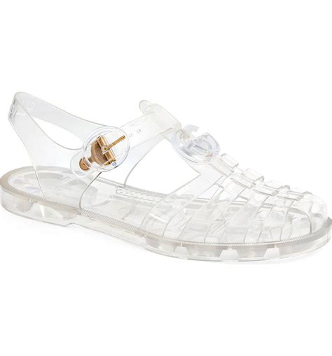 women's gucci jelly shoes|Gucci closed toe sandals.